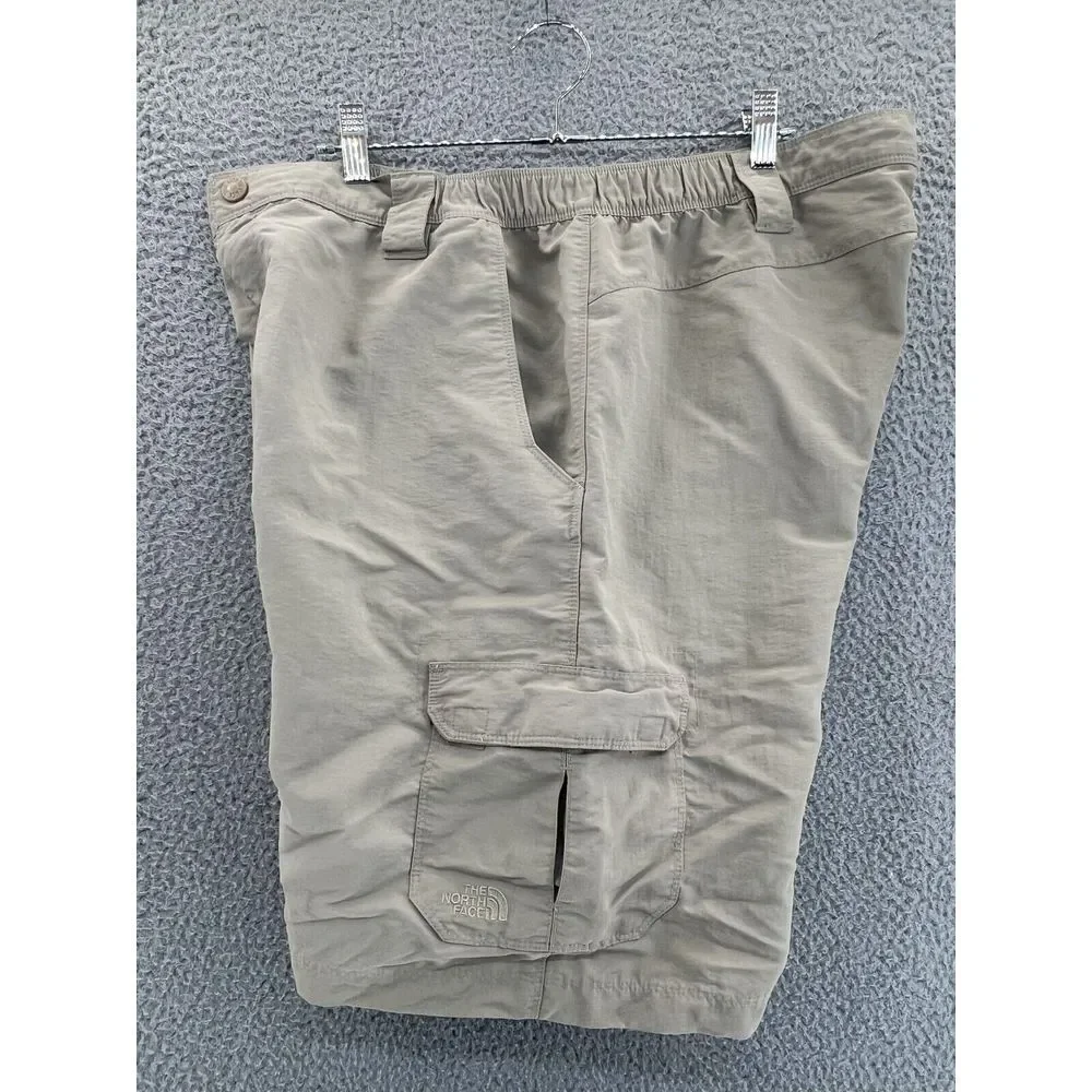 THE NORTH FACE Cargo Shorts Men's XL (38x10 Actual)‎ Beige Hiking Outdoors